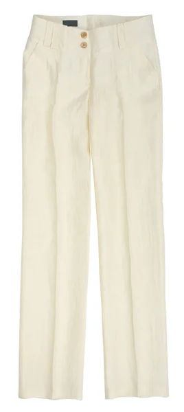 Белые брюки — стоковое фото