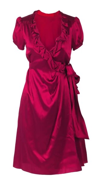 Czerwona suknia — Zdjęcie stockowe
