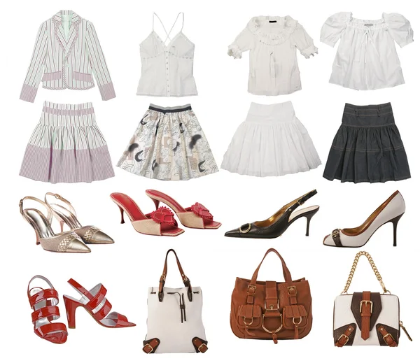 Collection of summer clothes ⬇ Stock Photo, Image by © evaletova 10203449