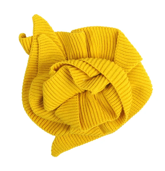 Sciarpa gialla — Foto Stock