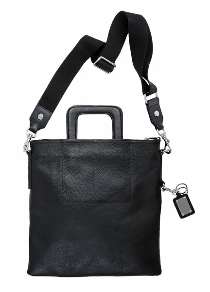 Siyah çanta — Stok fotoğraf