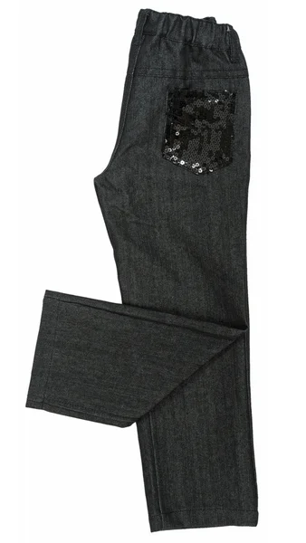 Černé kalhoty — Stock fotografie