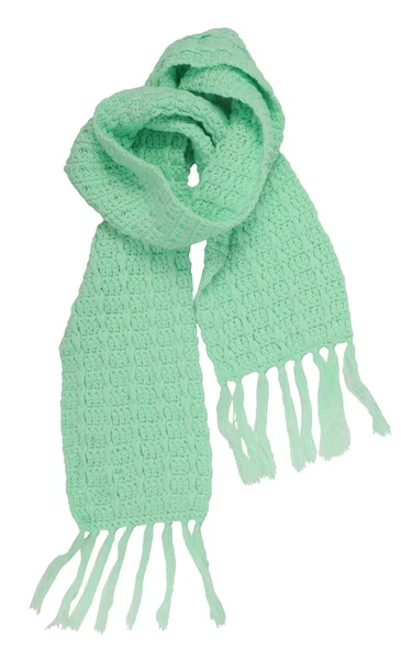 Green scarf — Stock Photo, Image