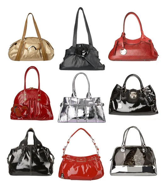 Women bag collection — Stock Photo, Image
