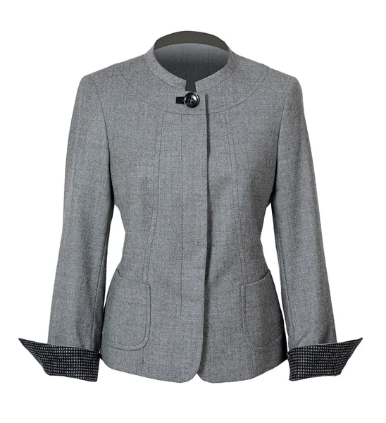 Серый пиджак — стоковое фото