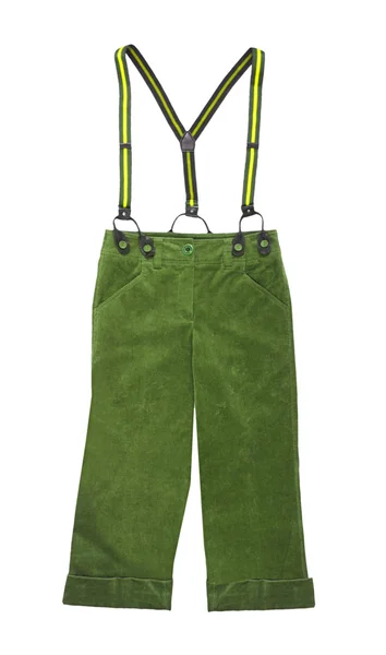 Green jeans — Stock Photo, Image
