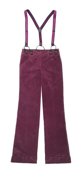 紫红色的牛仔裤 — 图库照片