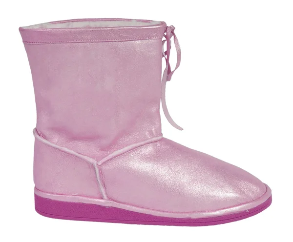 Růžová bota — Stock fotografie