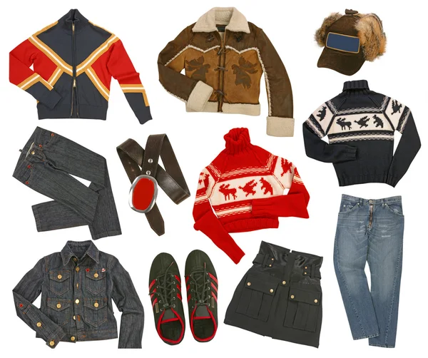 Colección de ropa de invierno —  Fotos de Stock