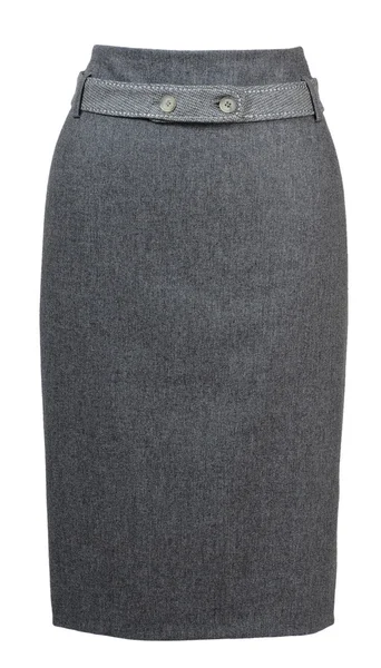 Szara spódnica — Zdjęcie stockowe