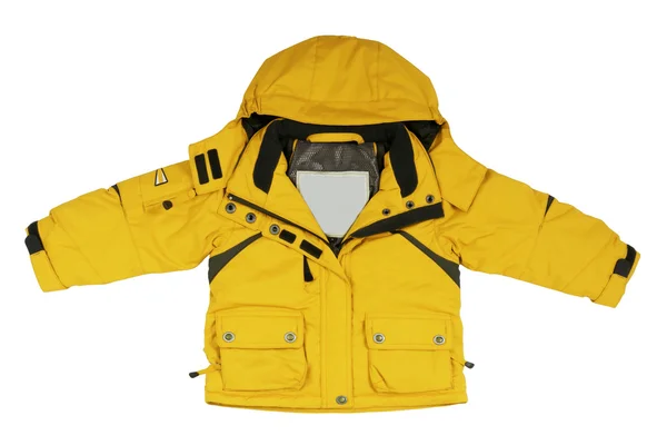 Sarı ceket — Stok fotoğraf