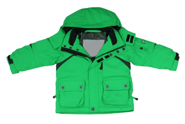 Zielona kurtka — Zdjęcie stockowe