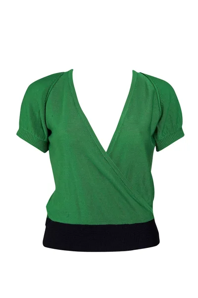Зеленая блузка — стоковое фото