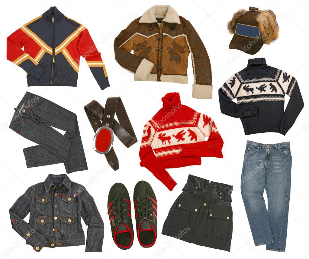 Winter clothes collection