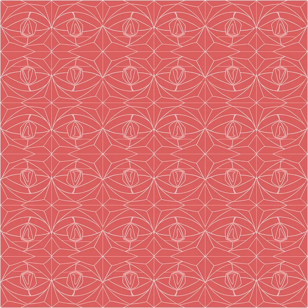 Sfondo geometrico astratto in forma di rosa — Vettoriale Stock