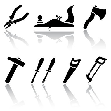 Tool icons clipart