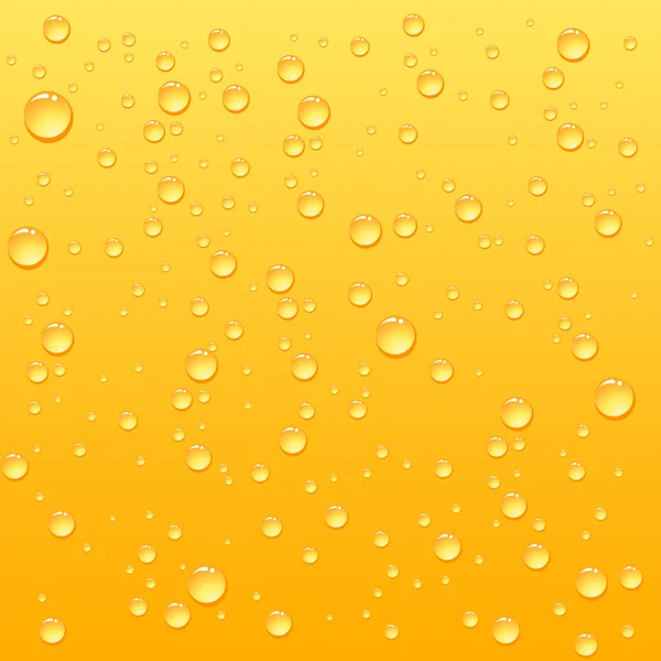 黄色滴 — 图库矢量图片