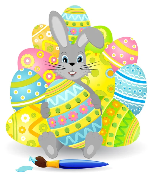 Conejo de Pascua — Archivo Imágenes Vectoriales