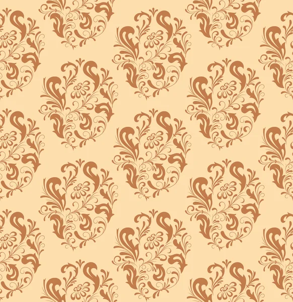 Seamless ornamental wallpaper — Wektor stockowy