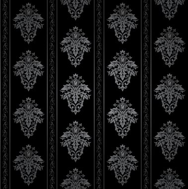 Seamless Gothic wallpaper clipart