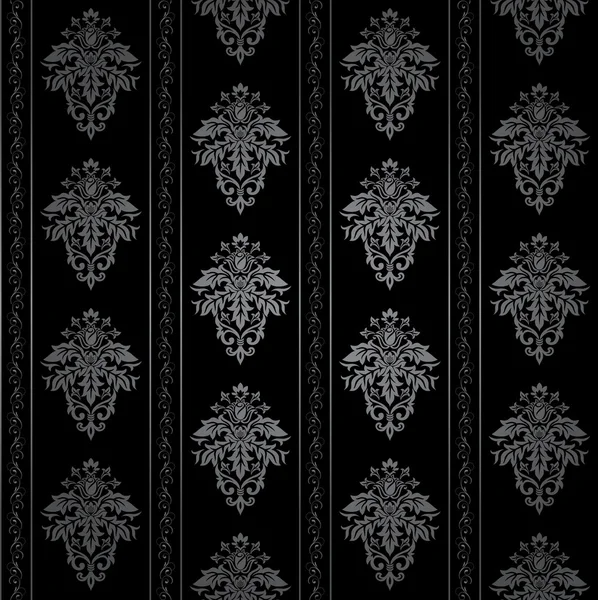 Seamless Gothic wallpaper — Stock Vector