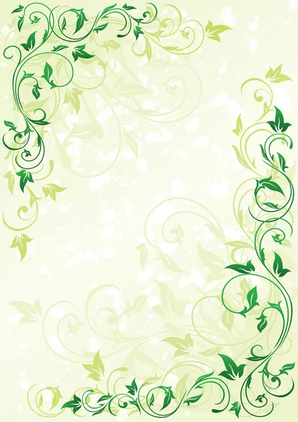 Bloemen achtergrond — Stockvector