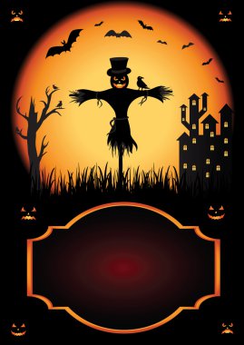 Halloween background clipart