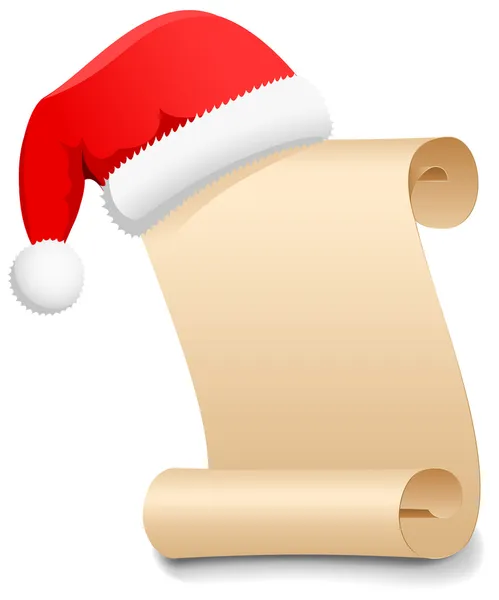 Liste de souhaits de Noël — Image vectorielle