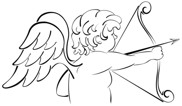 Icône Cupidon — Image vectorielle
