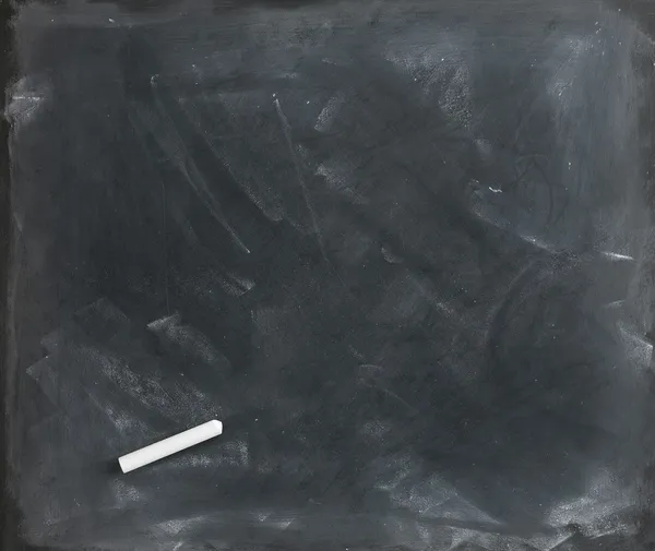 Used textured blank blackboard straight on ready for your copy a — Stock Photo, Image