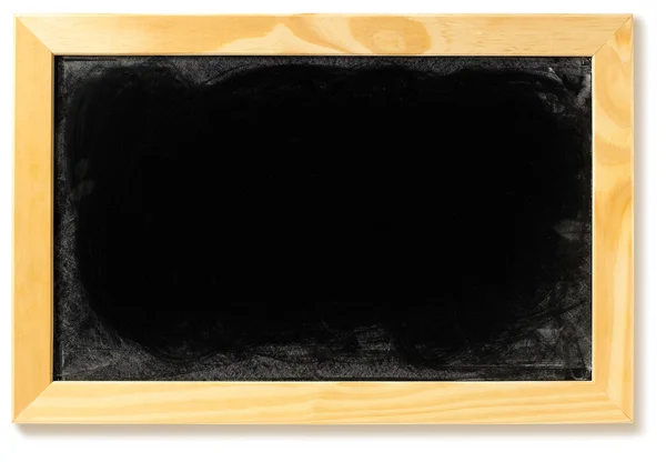 Izole kırpma pa ile beyaz bir arka plan üzerinde boş yazı tahtası — Stok fotoğraf