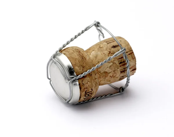 stock image Champagne cork shallow dof with clipping path