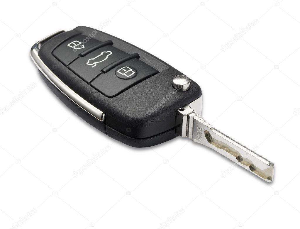 Car key shallow dof with clipping path