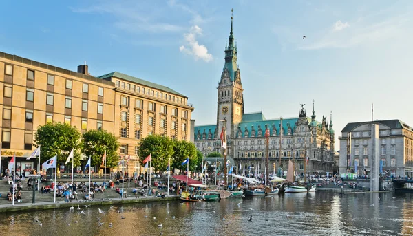 stock image The city of Hamburg