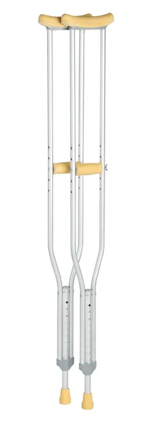 Pair of crutches — Stock Photo, Image