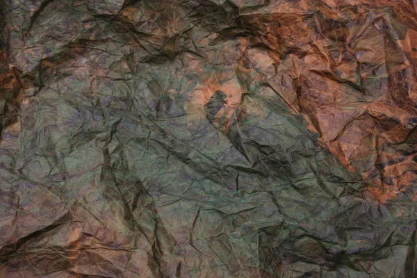 Camouflage folded paper — Stock Photo, Image