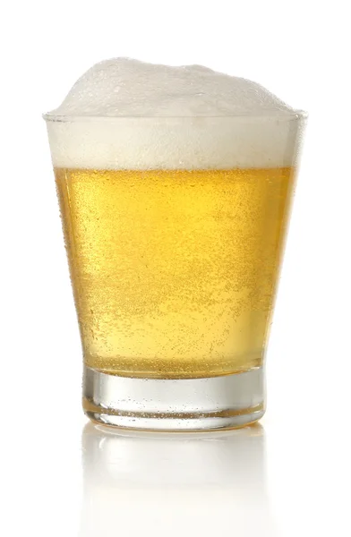 Vidro de cerveja fria — Fotografia de Stock