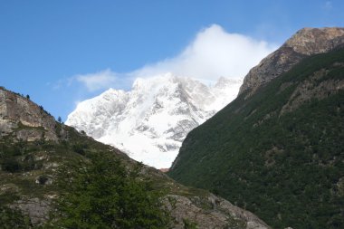 Arjantin güneyinde Patagonya peyzaj