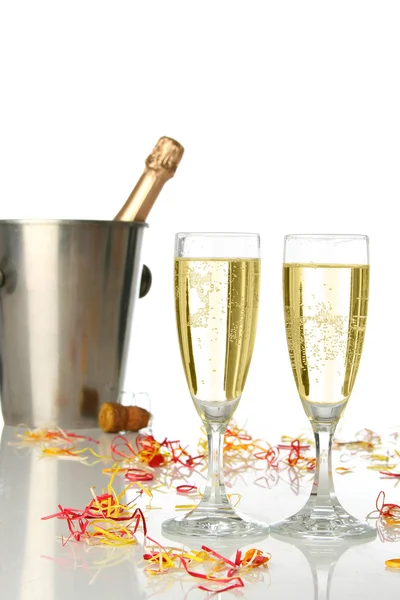 Obchody z szampanem — Zdjęcie stockowe
