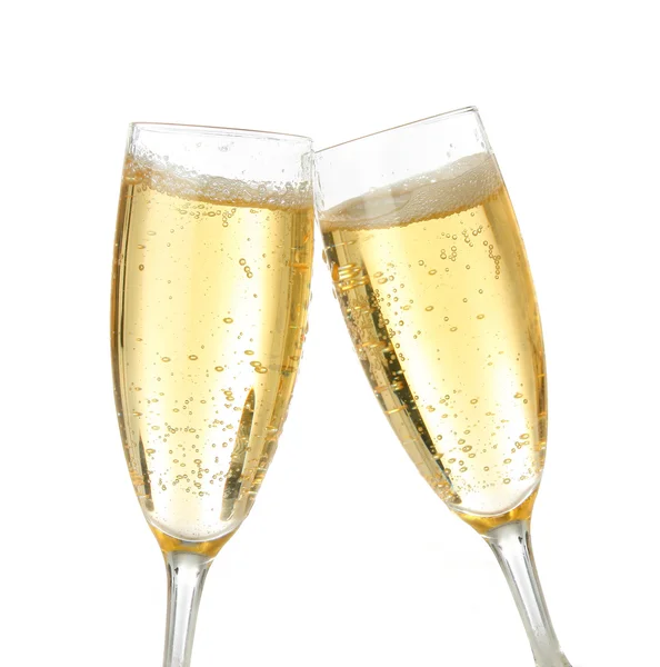 Brindis de celebración con champán —  Fotos de Stock