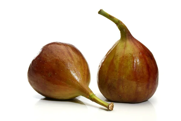 Dwa pyszne figi — Zdjęcie stockowe