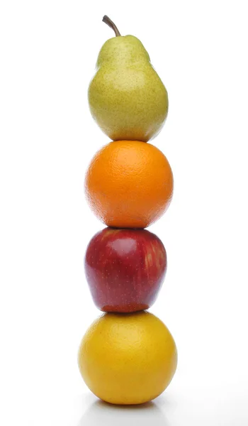 Kolorowe owoce totem — Zdjęcie stockowe