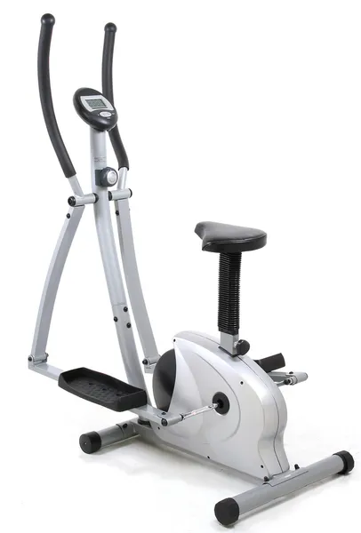 Stillastående cykel. gym maskin — Stockfoto