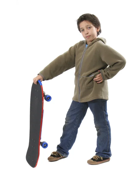 Rapaz patinador legal — Fotografia de Stock