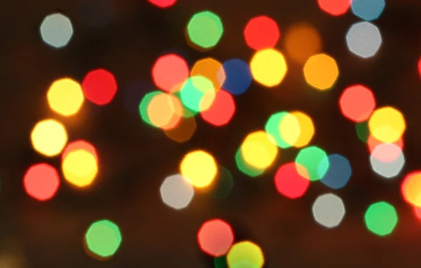 Hintergrund Weihnachtsbeleuchtung — Stockfoto