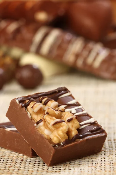 Słodko czekoladowe cukierki — Zdjęcie stockowe