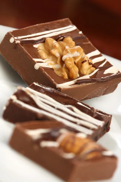 Sladké čokoládové bonbóny — Stock fotografie
