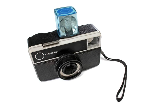 Старая 35-мм камера — стоковое фото