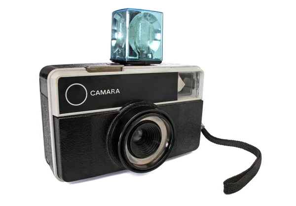 Antigua cámara de 35mm — Foto de Stock