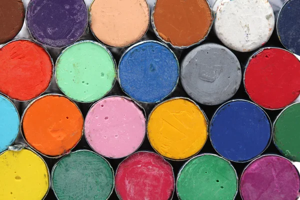 Pasteles al óleo redondos crayones —  Fotos de Stock